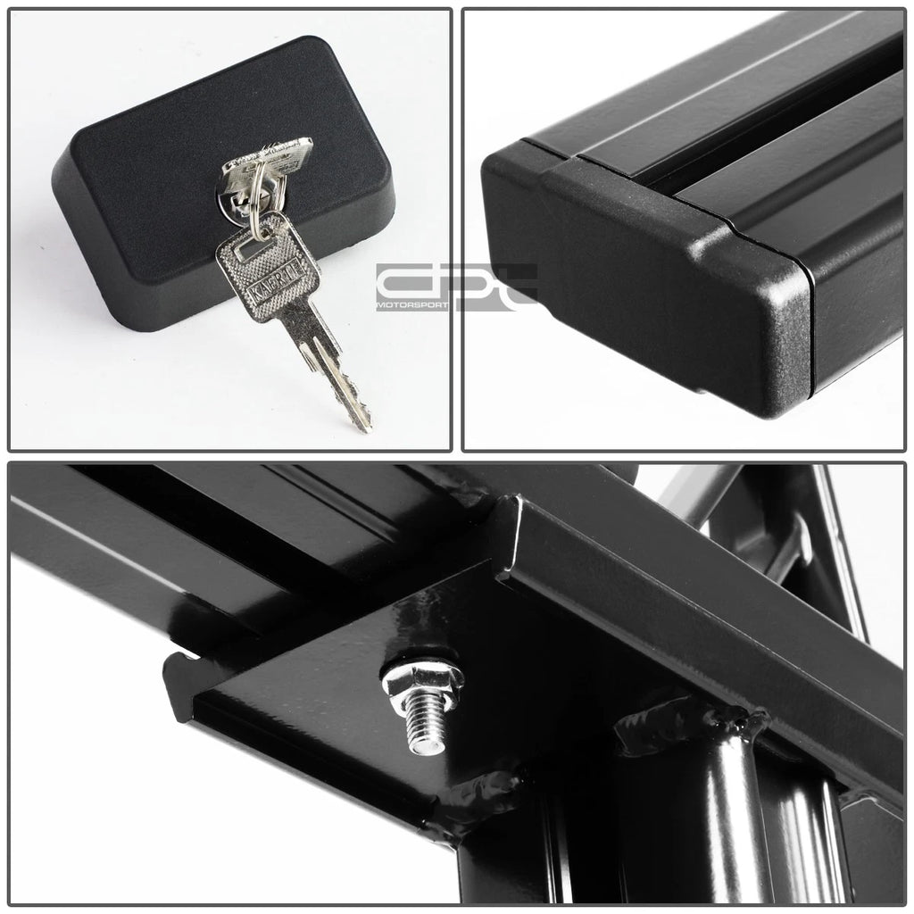 Adjustable Dual Bar Aluminum Pickup Bed Kayak Utility Rack Carrier for Truck