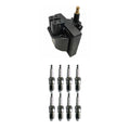 Set of 8 Hitachi Ignition Coils & Denso Nickel Spark Plugs for Corvette G30 (1997–2004)