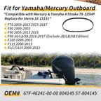 Timing Belt for Mercury Yamaha (75-115 Hp, 4-Stroke) (57-804145)