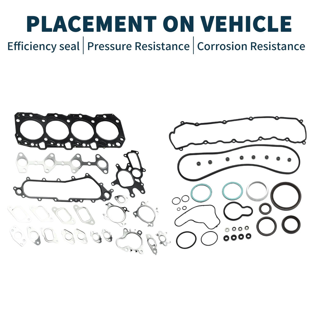 Cylinder Head Gasket Kit No. 411167025 for Toyota 1KZ (1990–2002)
