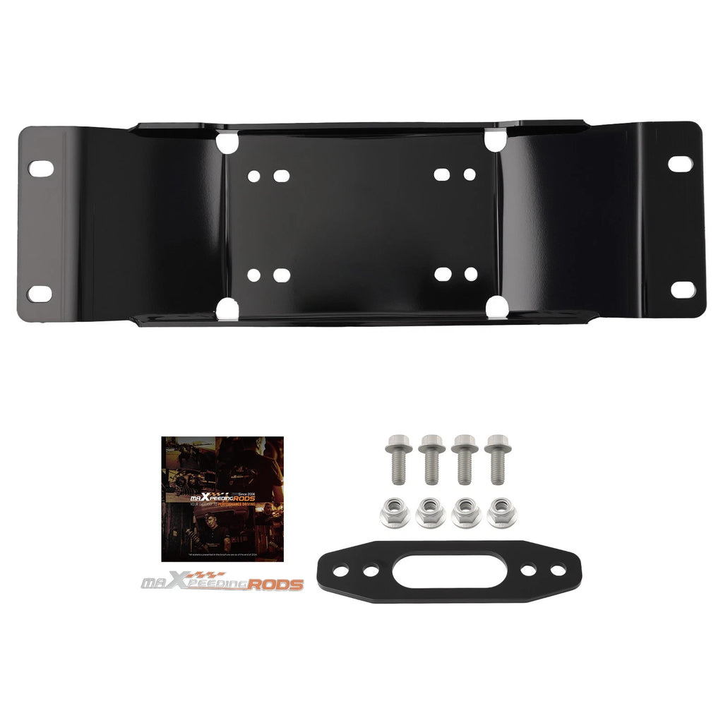 Winch Mount Kit for Polaris Ranger SP 570 (2022–2025) Black Steel