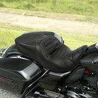 Heated Driver & Passenger Seat Black for Harley Street Glide (2009 - 2023)