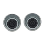 Set of 2 Galvanized Trailer Hub Kits for 2000 lbs Spindle (Fits 5 on 4.5")