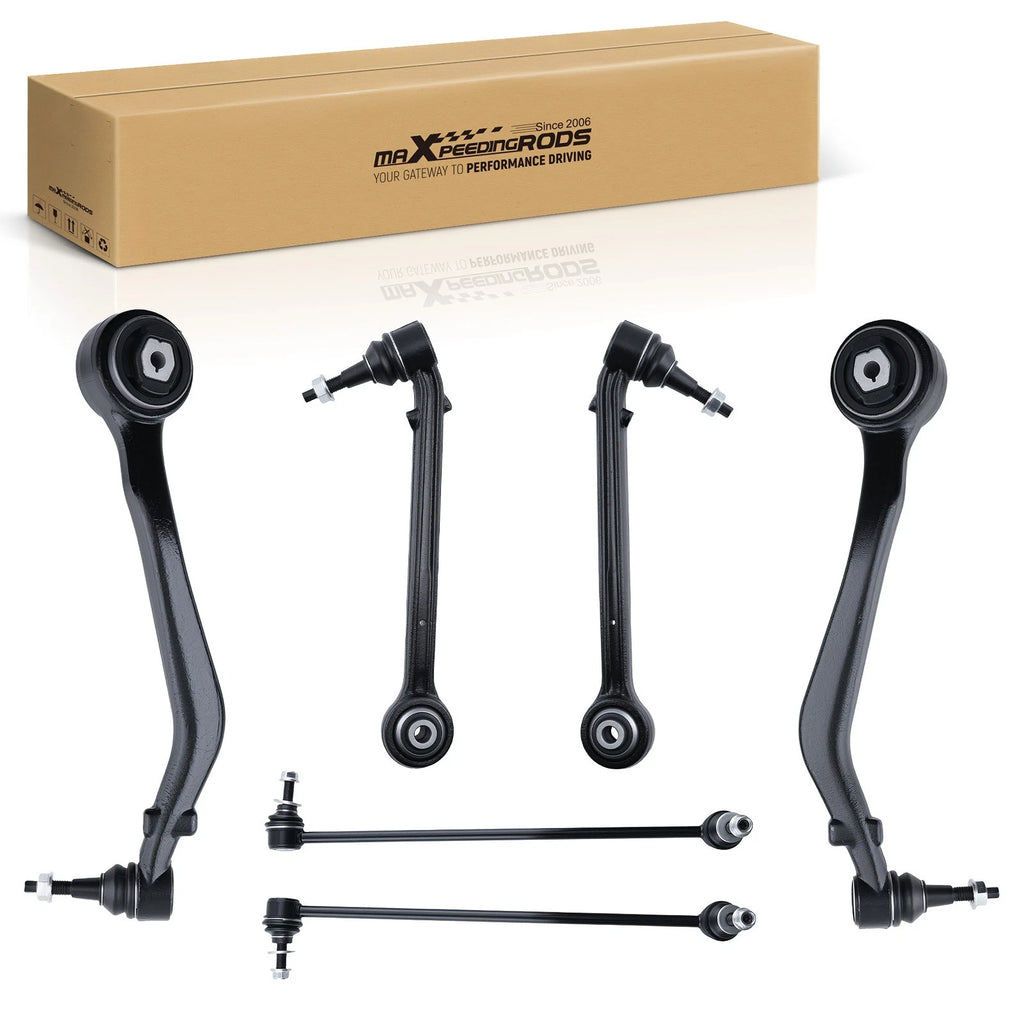 6x Front Lower Control Arms Sway Bar Links Kit for 2010–2015 Camaro