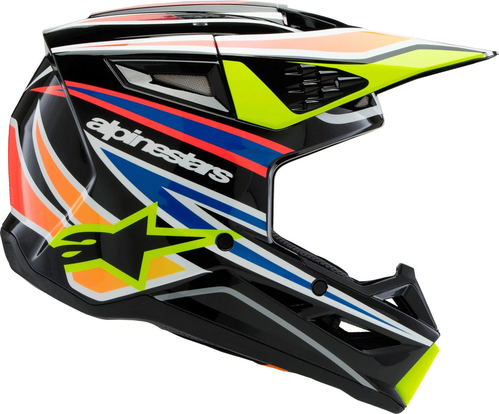 Alpinestars SM3 Youth Wurx Helmet for Off-Road (3-4 Years) ECE DOT Certified