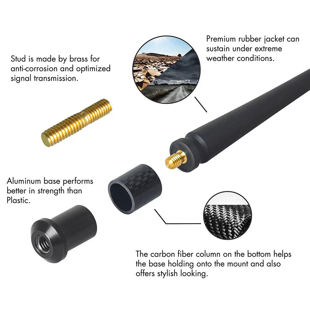 7in Antenna Replacement for Ford F150 Raptor (2009-2022)