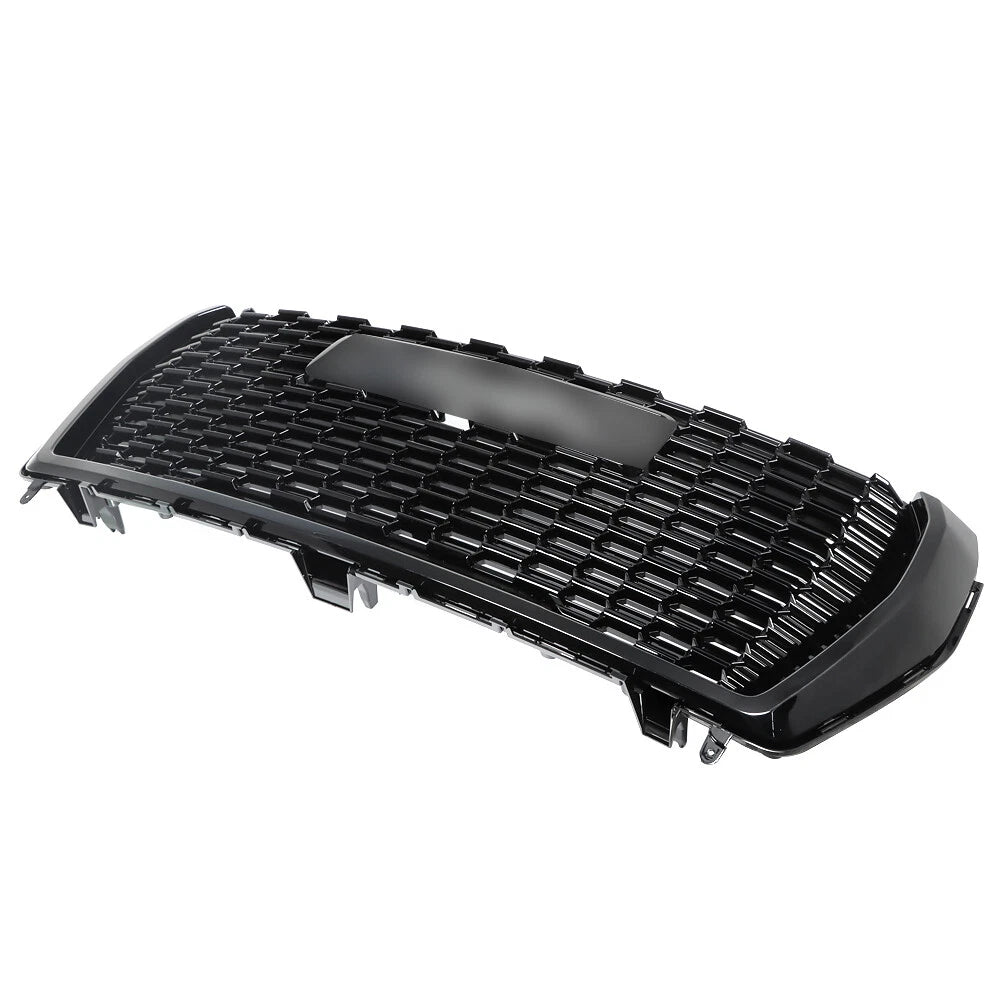 Front Bumper Grille for GMC Yukon/Yukon XL (2021–2022) Black Plastic