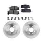 Brake Disc Rotors and Pads Kit for Honda Accord Prelude (1985–1987)