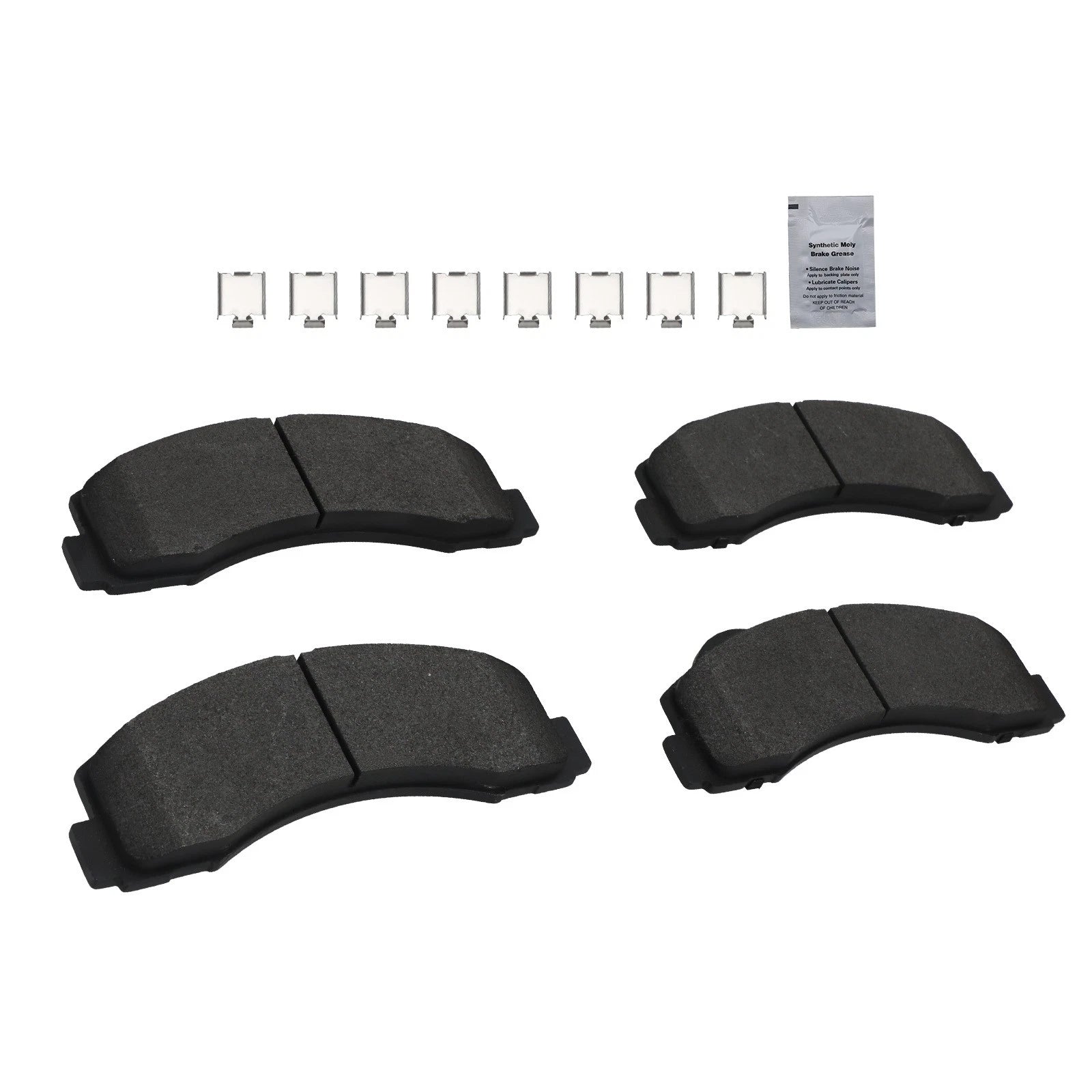 Front Disc Brake Pads Kit for Ford Expedition F-150 (2010–2021) P1414