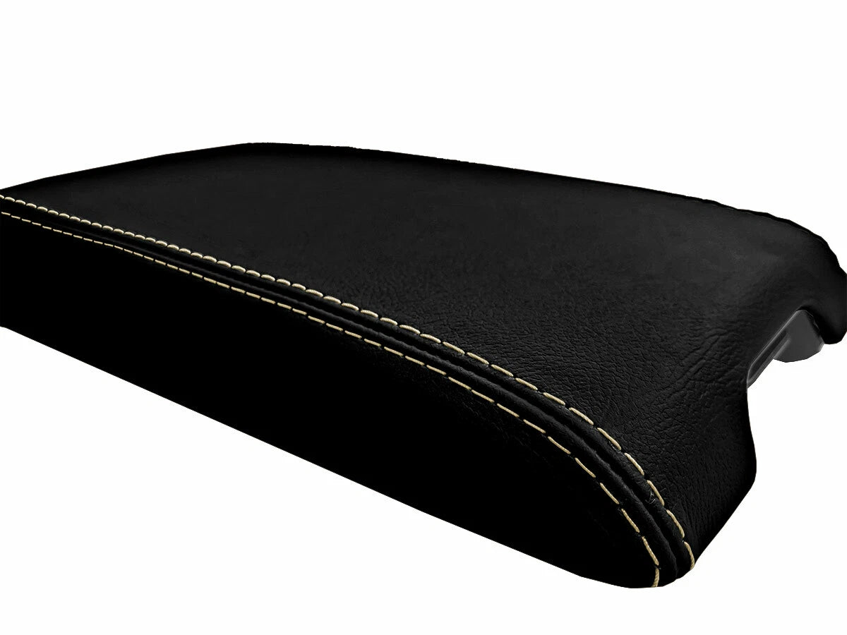 Leather Console Lid Armrest Cover for Infiniti G35 Coupe (2002–2007) Beige