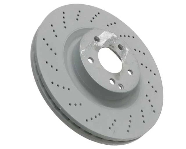 Vented & Cross Drilled Brake Disc Rotors for Mercedes W212 (2010–2016)