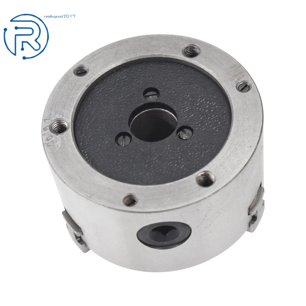 3-Jaw 4-Inch Self Centering Lathe Chuck for Drilling Milling Machine