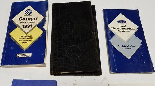 Owners Manual Collection for Mercury Cougar (1991)