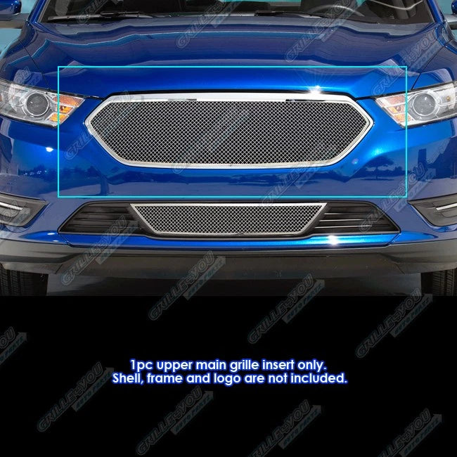 Stainless Chrome Mesh Grill Insert for Ford Taurus SHO (2013–2019)