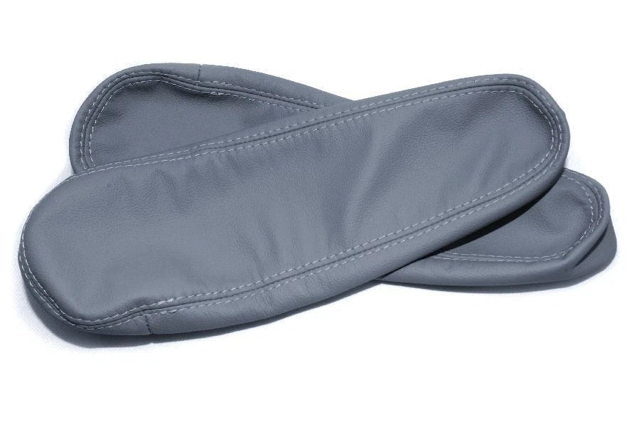 Front Seat Armrest Cover for Honda CR-V (2007–2009) Gray PVC Leather