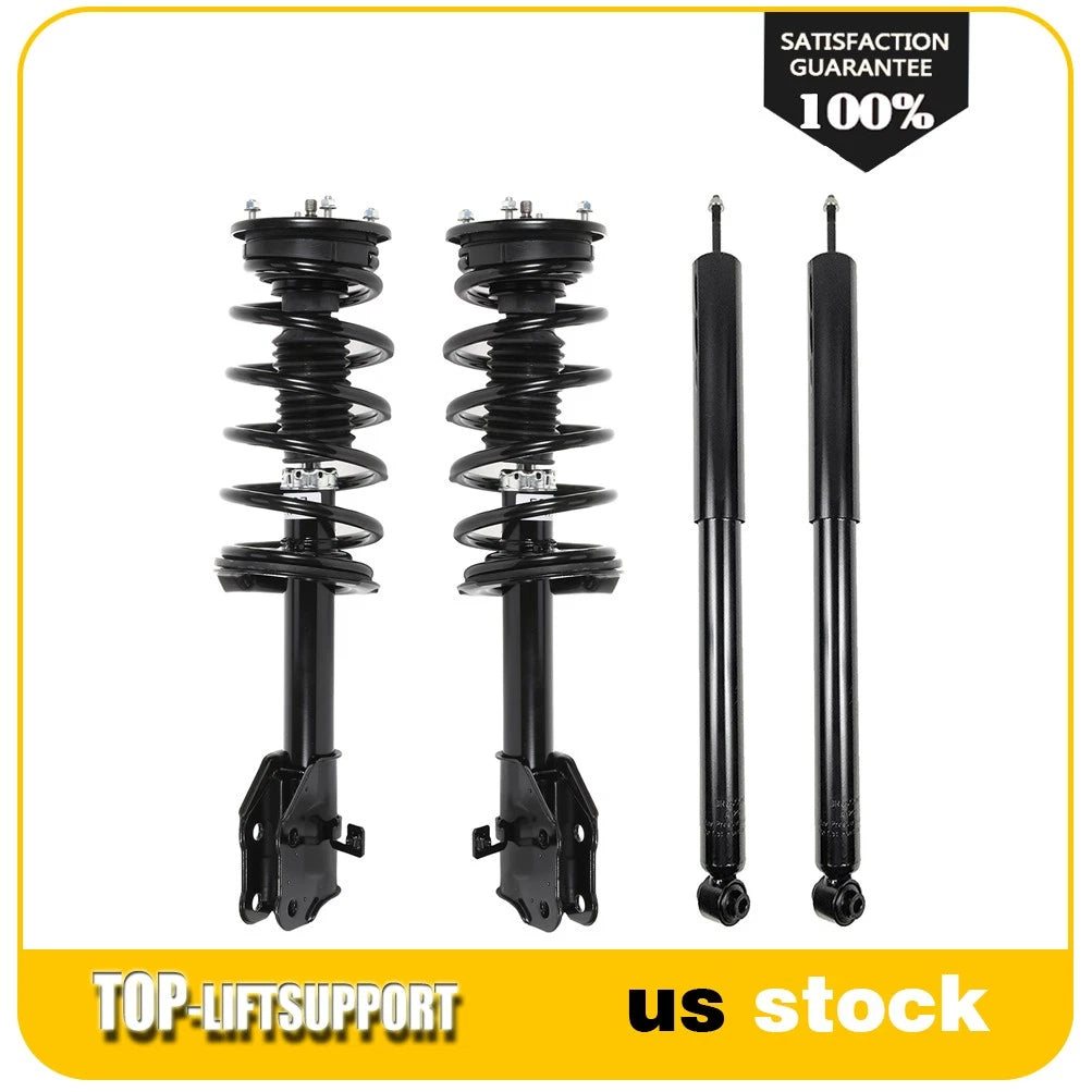 Set of 4 Complete Struts and Shocks for Ford Edge AWD