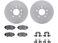 Rear Brake Pad and Rotor Kit for Mazda 3 (2017–2018) KX377NM