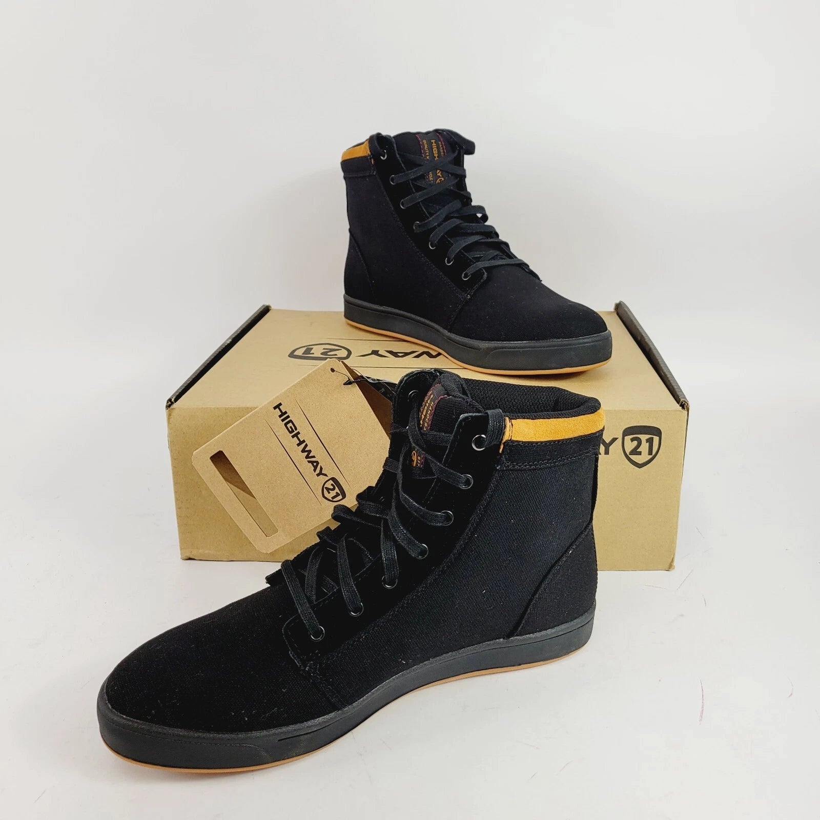 Highway 21 Axle Motorcycle Shoes for Men (Sizes 8 & 11)