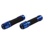 22MM 7/8" Blue Motor Handlebar Grips for Harley & Honda
