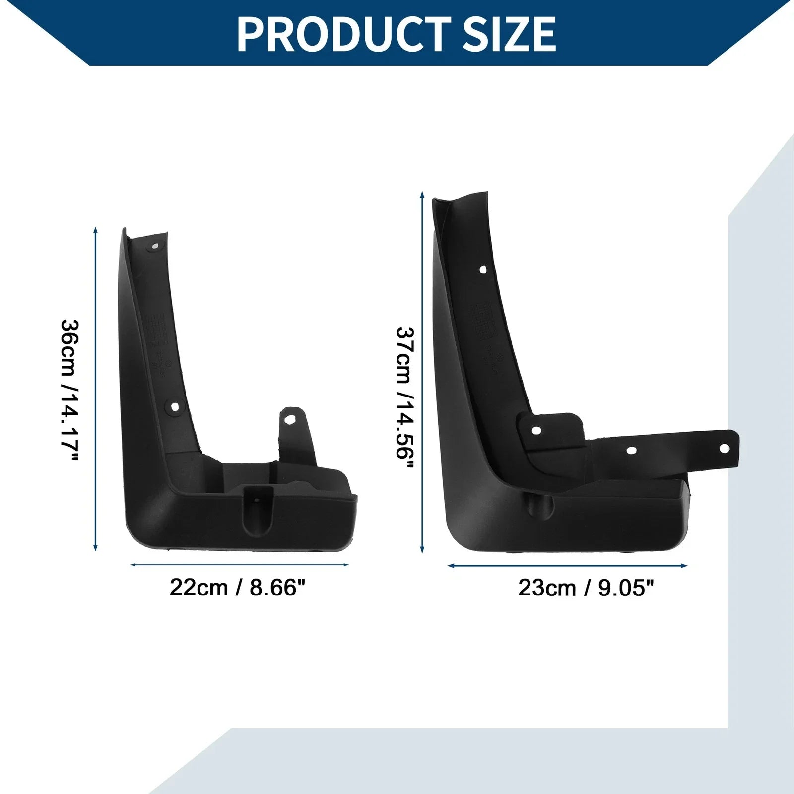 Mud Flaps Splash Guards for BMW X3 (2018-2023)