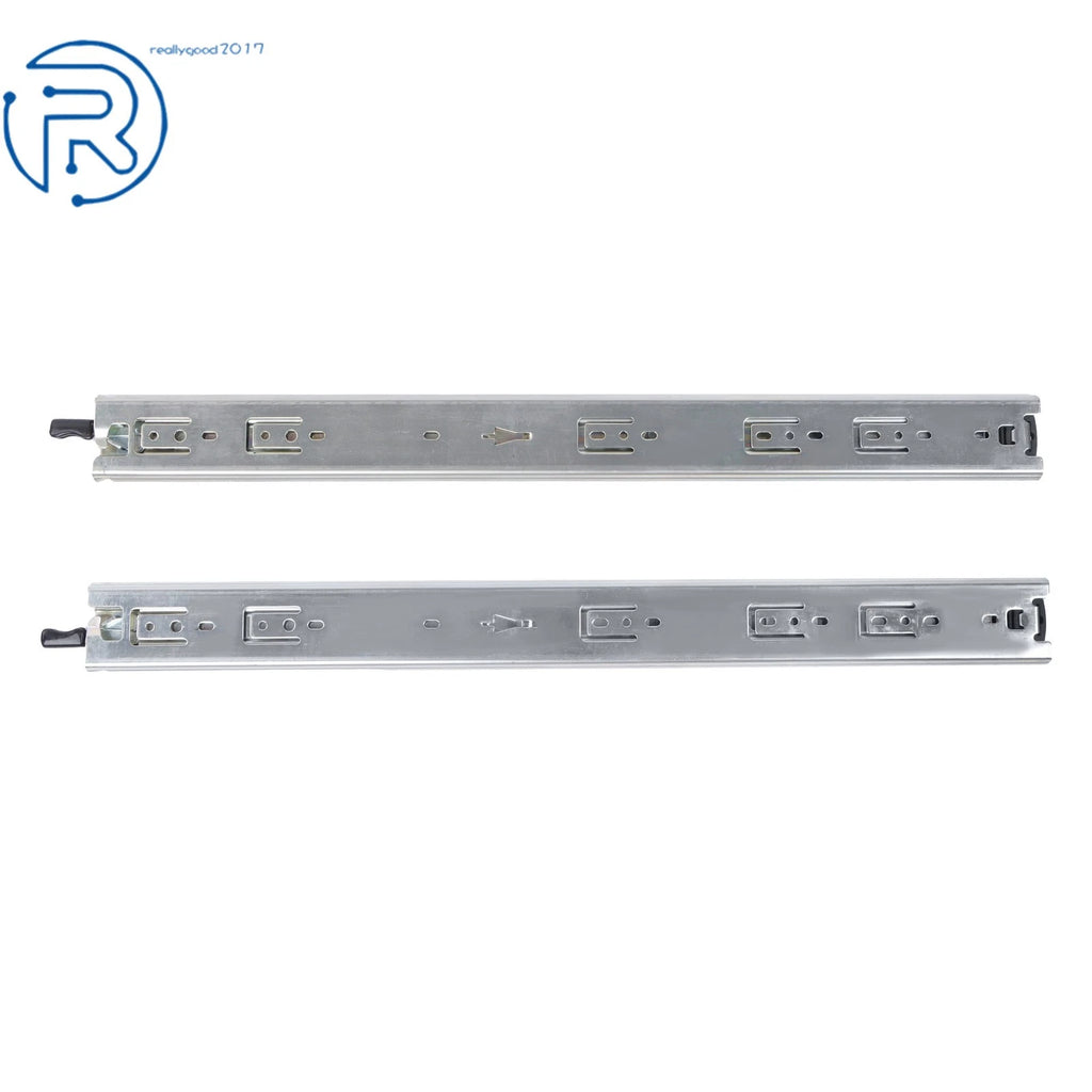 Set of 2 Heavy Duty Drawer Slides for Universal Applications (22 Inch)