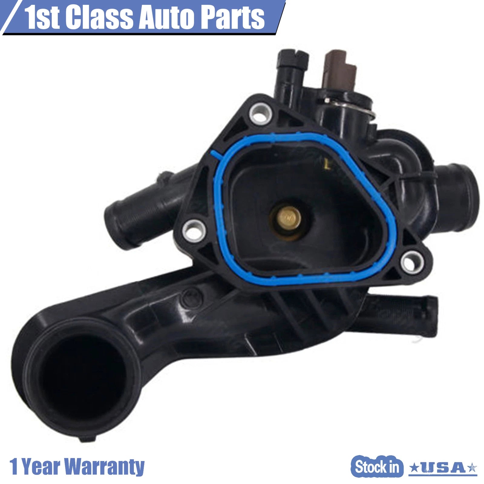 Thermostat Assembly with Housing & Sensor for Mini Cooper (2007–2013)