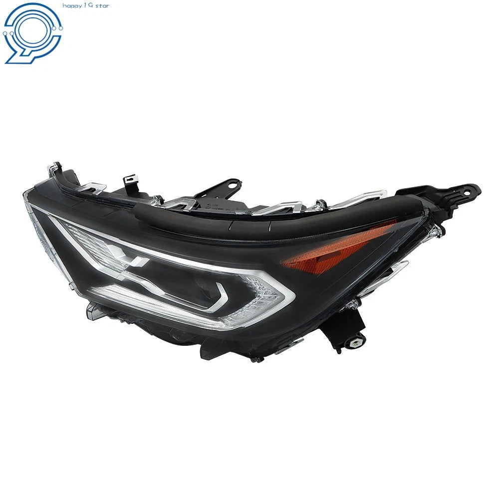 LED Headlight for Toyota RAV4 2019-2022 (Left Side, Black Bezel)