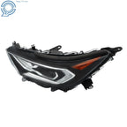 LED Headlight for Toyota RAV4 2019-2022 (Left Side, Black Bezel)