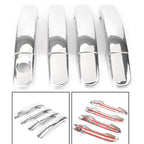 8x Chrome Door Handle Catch Cover Trim Bezel for Ford Focus MK2 (2005–2011)