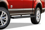 5in Black Steel Side Bars for Ford F150 SuperCrew (2015–2026)