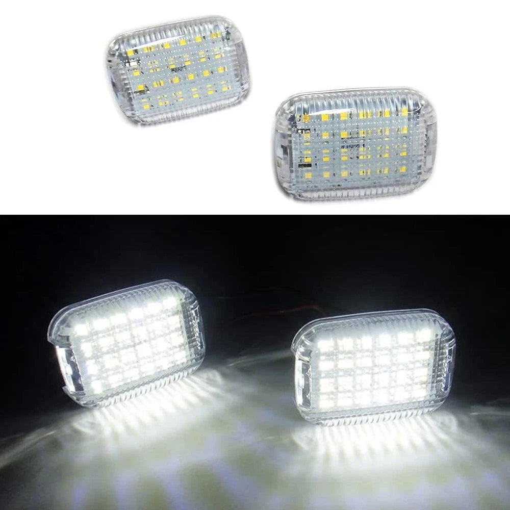2X 12V 24 LED Ceiling Dome Lights for Ford Transit (2015–2024)