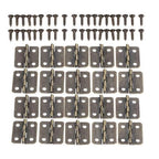 50Pc Antique Bronze Tiny Hinge for Jewelry Box Door (18x16mm)