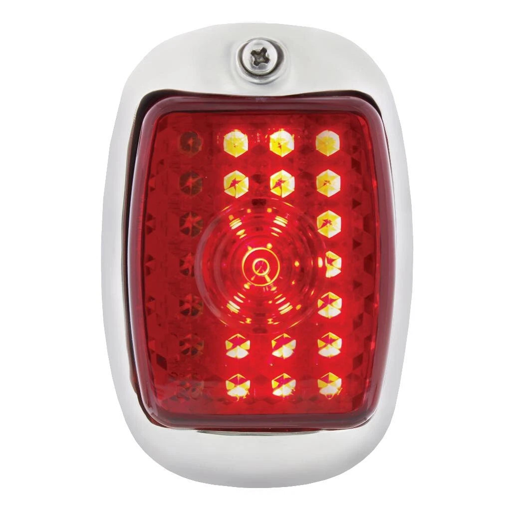 Sequential LED Tail Lights Stainless Steel Replacement for Chevy GMC Truck (1940–1953)