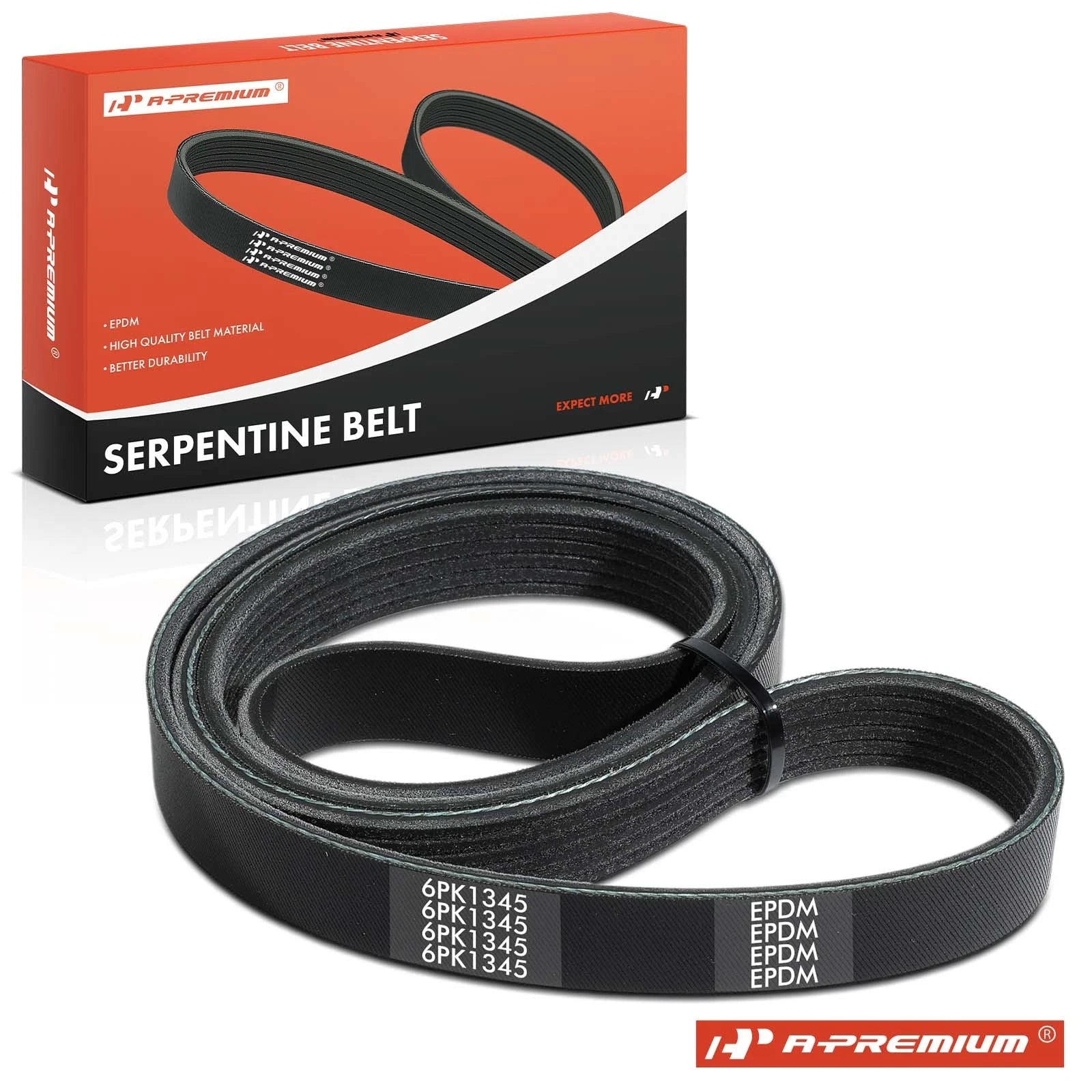 Serpentine Belt for Ford Focus, Mini Cooper, Chrysler, Dodge 