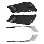 4X Front Bumper Fog Lamp Cover Bezel Trim for Ford Fusion (2017–2018) HS7Z17B814AA