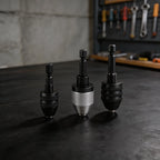 3pc Quick Change Drill Chuck Adapter for Angle Grinder (6-35mm)