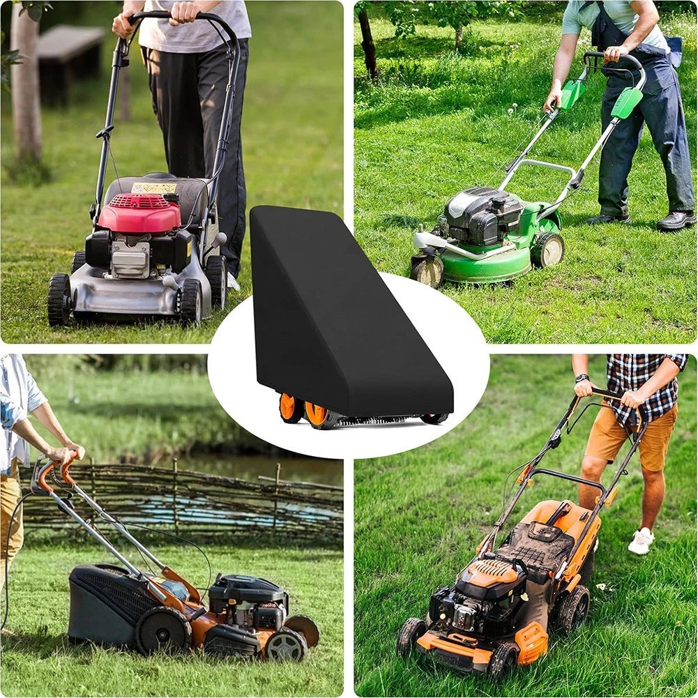 Lawn Mower Cover for Weather Protection (210D Oxford Fabric)