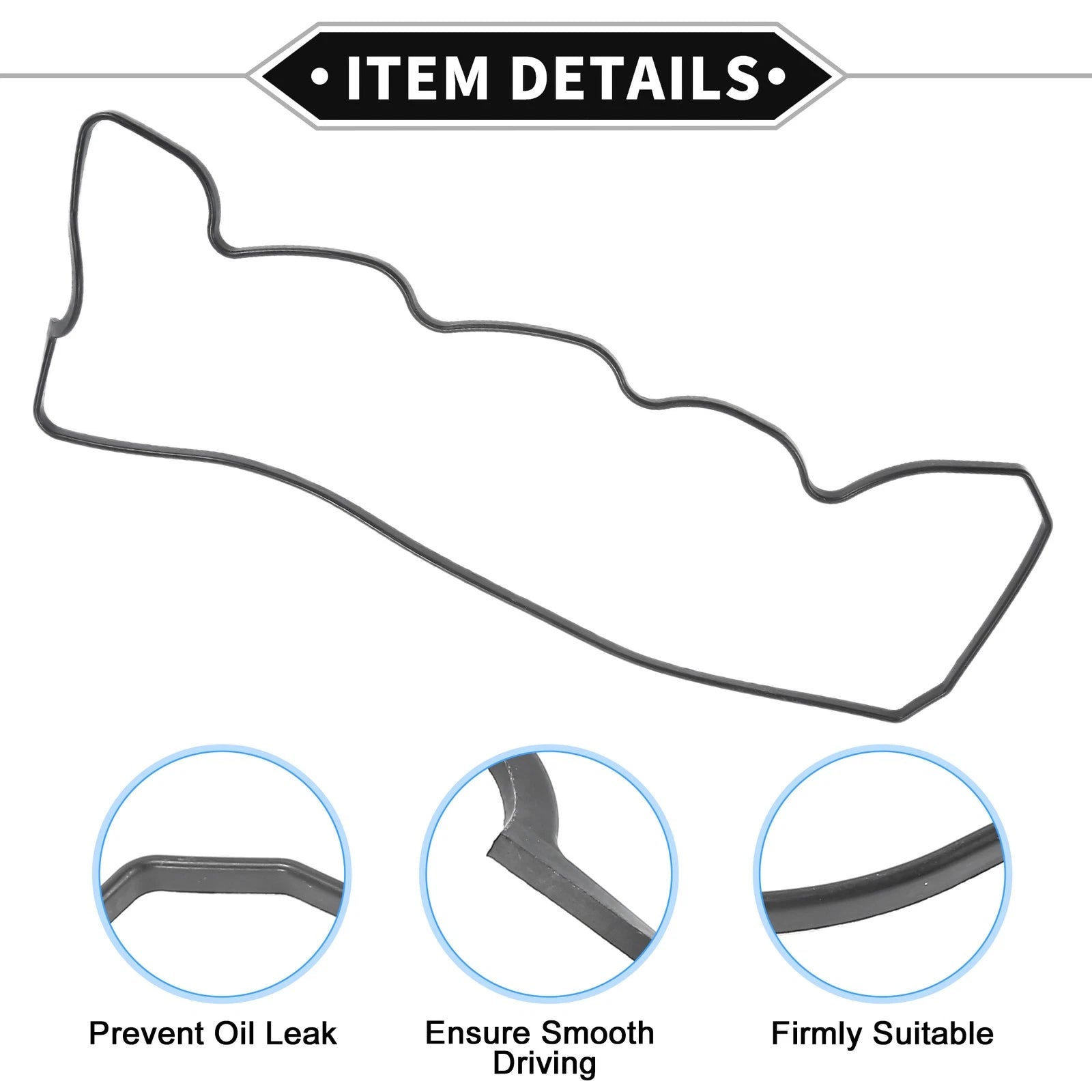 Valve Cover Gasket No.MD024682 for Mitsubishi FGC30 F83 