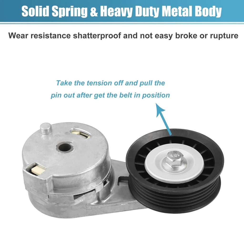 Belt Tensioner Pulley Assembly No. 12577764/12603527 for Chevrolet Impala (2006–2013)