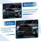 Front Upper Bumper Grille for Mercedes-Benz GLC250 2017-2018 Gloss Black