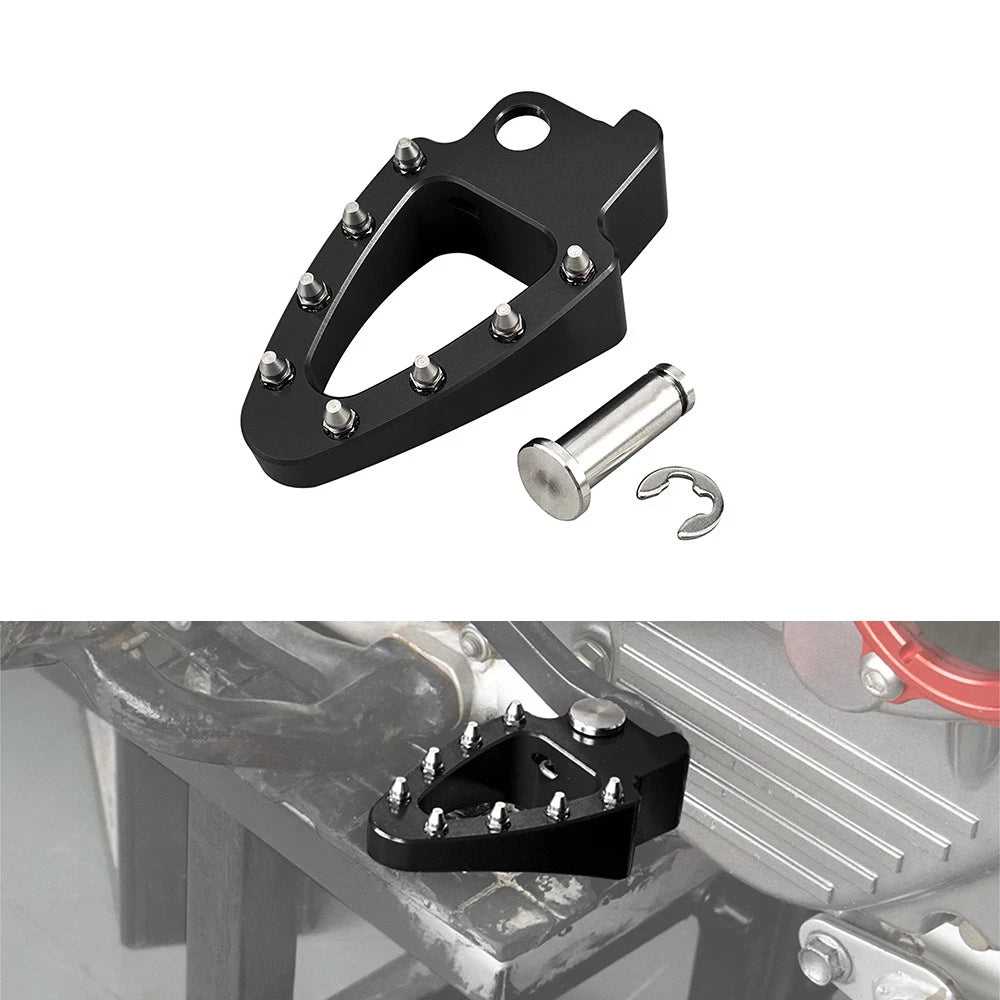 NICECNC Rear Enlarged Foot Brake Pedal Tip Step Plate for Honda XR650L (1993–2025)