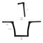 1.26" Handlebar 13" Rise Ape Hanger for Harley Touring Road King (2014–2023)