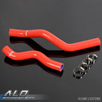 Silicone Radiator Hose Kit with Clamps for Honda Civic (2001–2005) Red