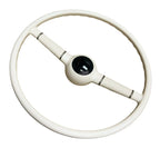 Steering Wheel for 1940 Ford Deluxe Style 16 Inch Gloss White with Horn