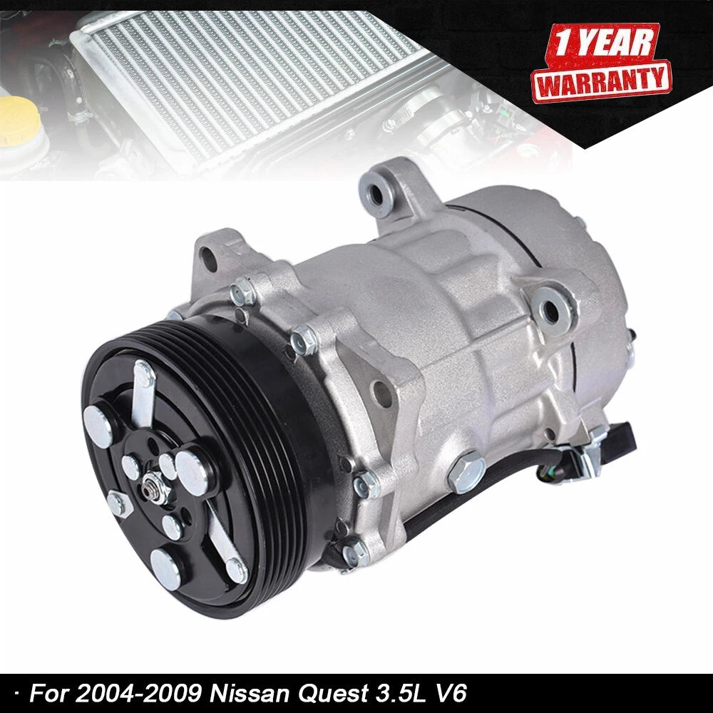 A/C Compressor with Clutch for Nissan Quest (2004–2009)