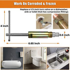 Plumbing Sleeve Puller Tool 1/2 Inch T Handle for Pipe Work