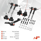 9x Front Idler Arm Ball Joint Tie Rod End for Chevy K2500 (1988–1992)