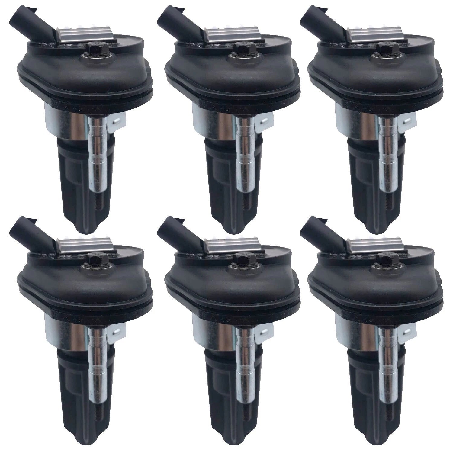 Set of 6 Ignition Coils for Buick Chevrolet GMC Hummer (Hitachi IGC0137)