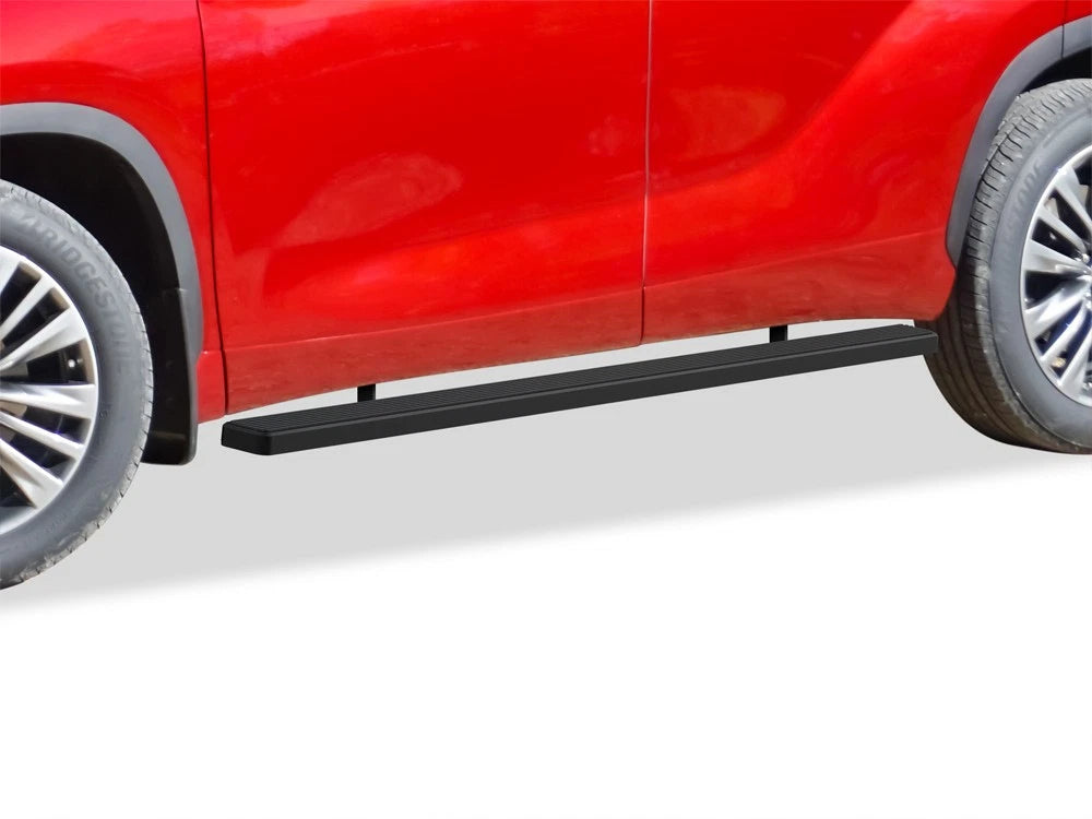 Running Boards for Toyota Highlander (2020–2026) - 4 Inch Matte Black
