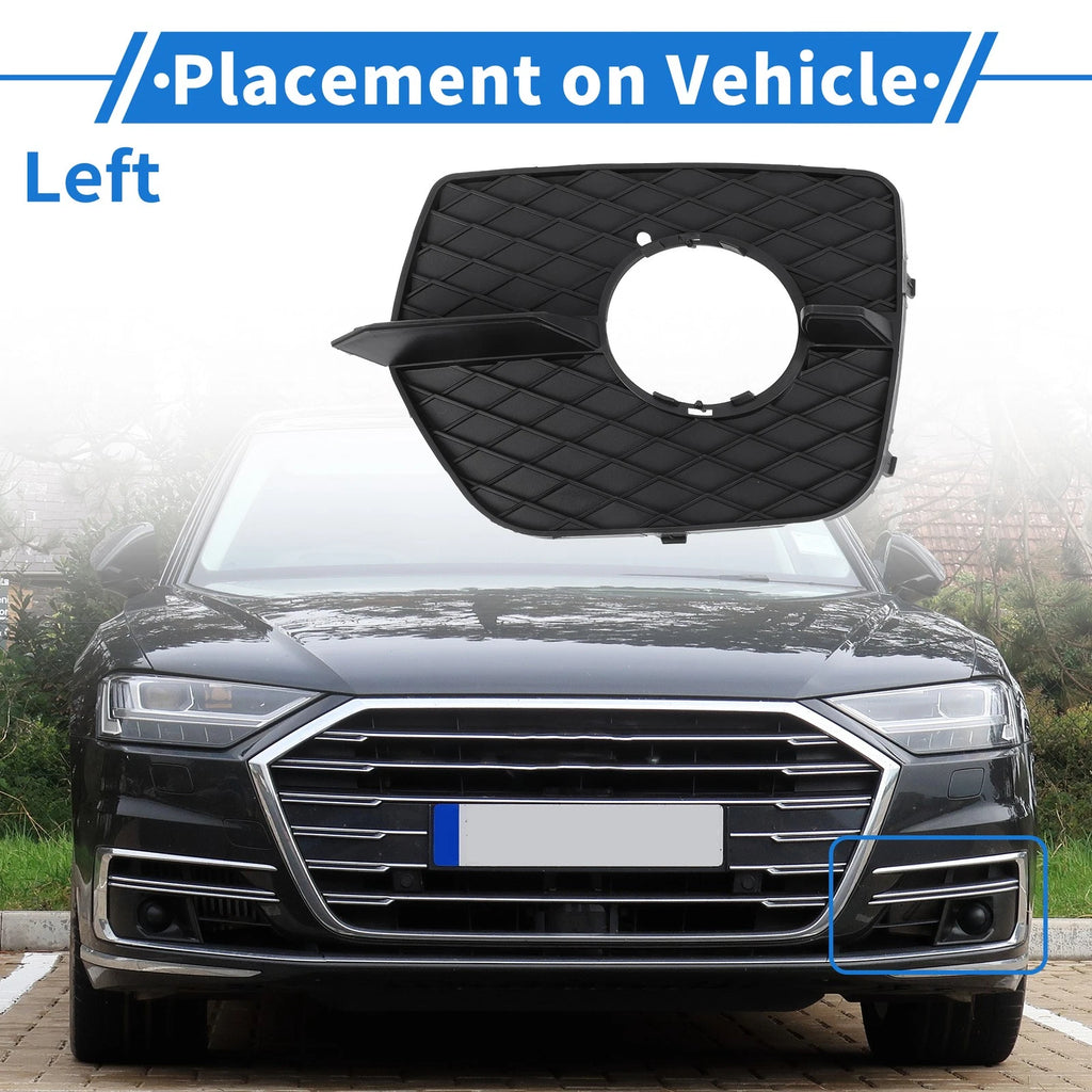 1 Pc Fog Light Grill for BMW X6 (2008–2014) No. 51117188383 Black
